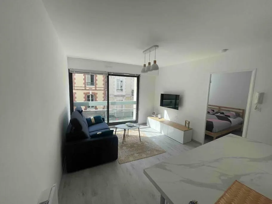 Apartman T2 Neuf En Plein Coeur De Rennes Au Bord De La Vilaine Franciaország